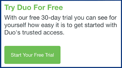 Case study CTA example in Duo case study
