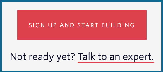Twilio blog CTA example