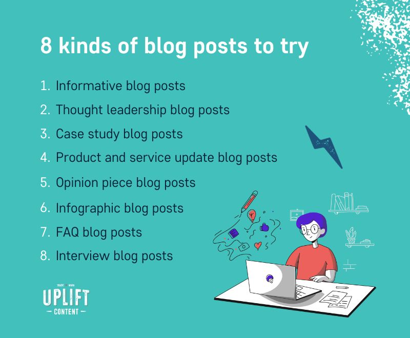 8 kinds of blog posts to try