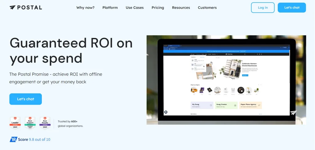 Postal Homepage - Postal is an example of customer marketing solutions