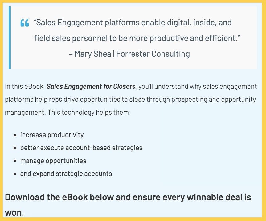 Example of how to include social proof on your opt in page