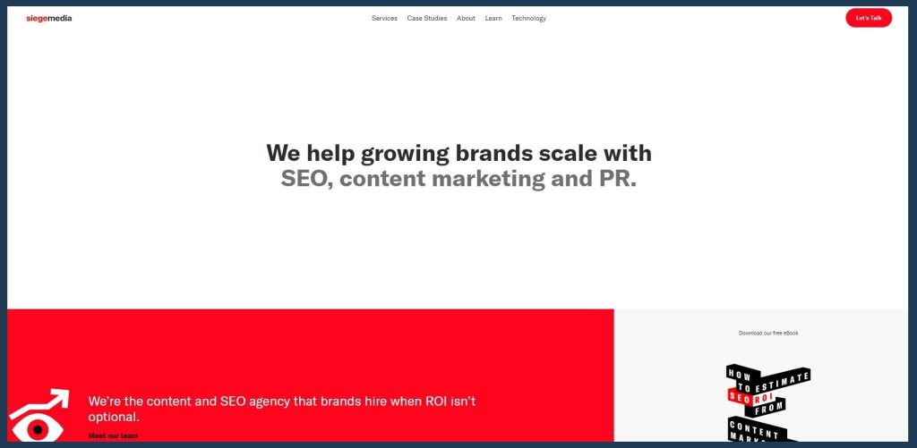 Review of Siege Media content creation services