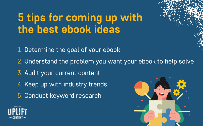 5 tips for coming up with the best ebook ideas