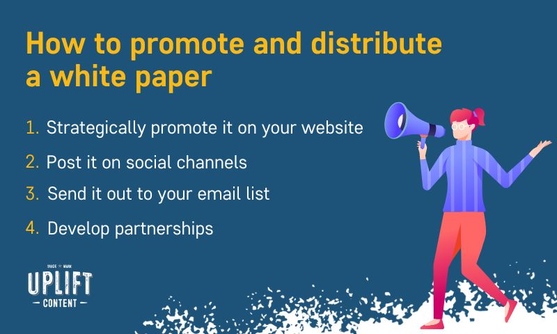 How to promote a white paper